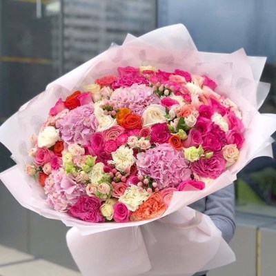 Сборный букет цветов